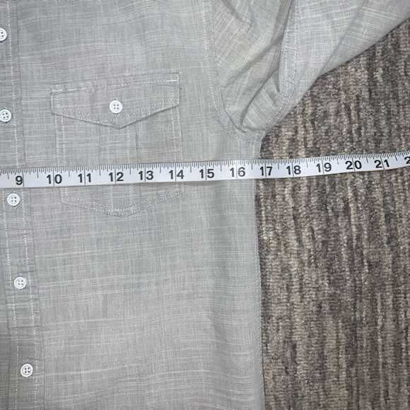 Paper Denim & Cloth Boy’s‎ Size 8 Grey Long Sleeve Casual Button Down Shirt Top - Picture 4 of 6